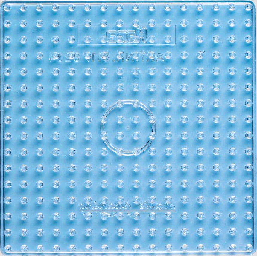 Hama - Maxi transparente Stiftplatte - großes Quadrat