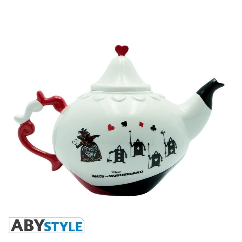 DISNEY Teapot Alice in Wonderland Queen of Hearts