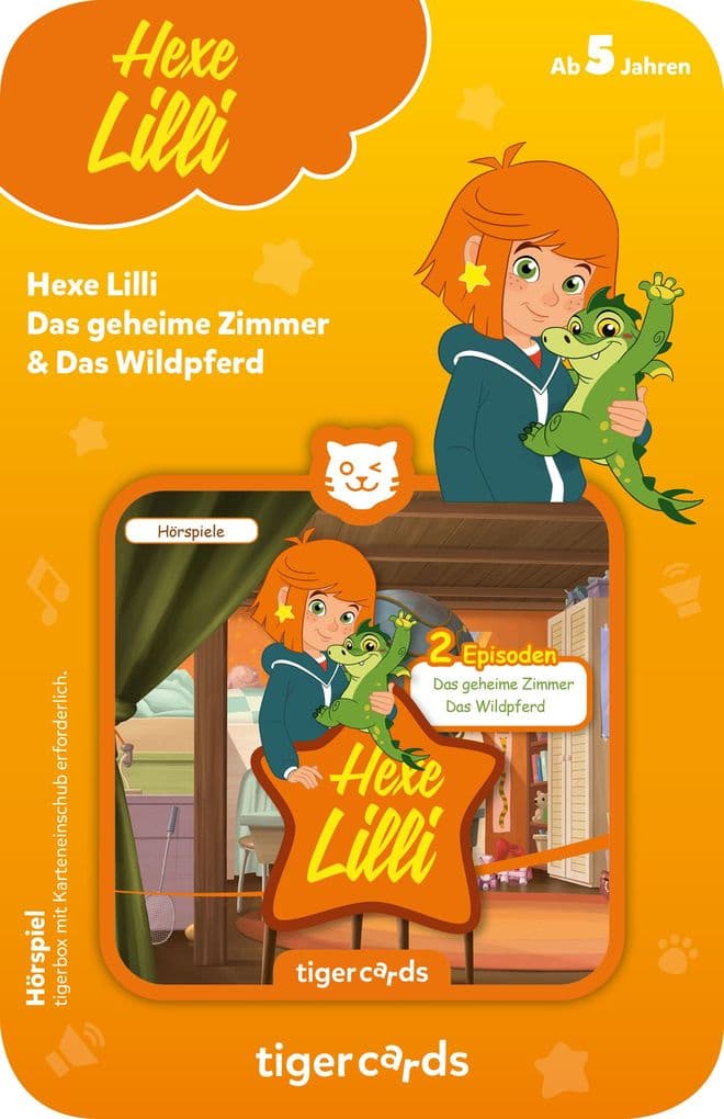 tigercard - Hexe Lilli - Das geheime Zimmer & Das Wildpferd