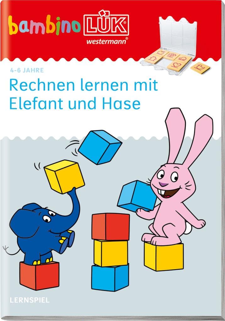 bambinoLÜK. Vorschule. Erstes Rechnen mit Elefant und Hase. 4/5/6 Jahre