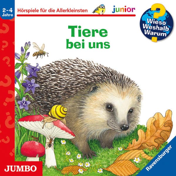 Wieso? Weshalb? Warum? junior. Tiere bei uns, Audio-CD