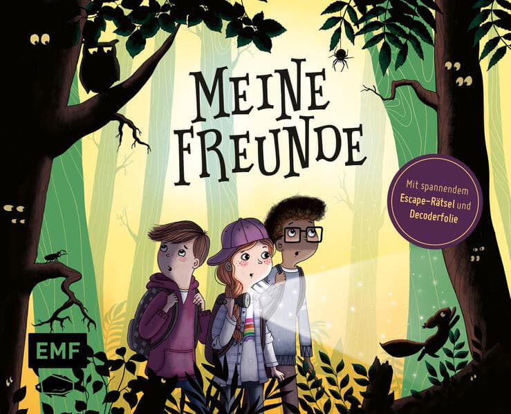 Meine Freunde - Das Freundebuch mit schaurig-spannendem Escape-Rätsel