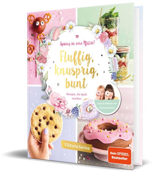 Spring in eine Pfütze! Fluffig, knusprig, bunt