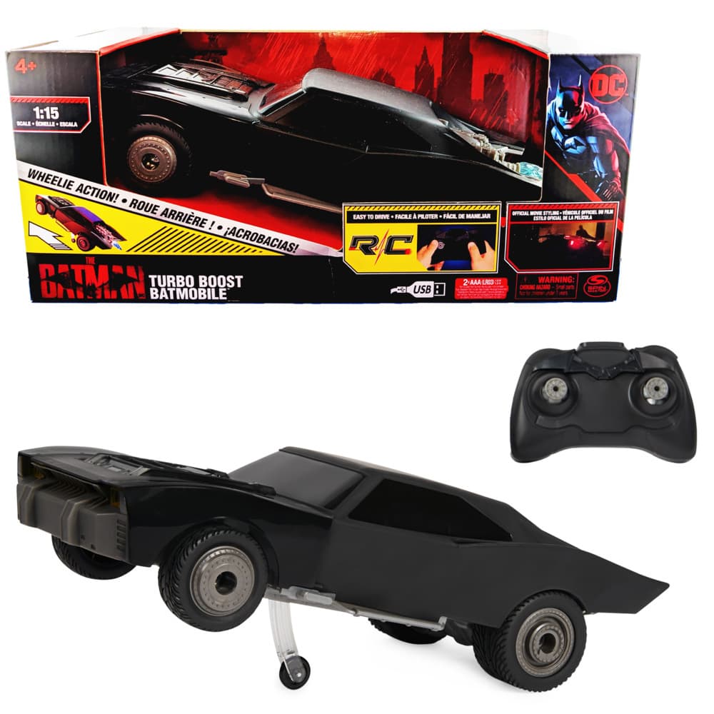 Spin Master - DC - Batman Movie - Turbo Boost Batmobil