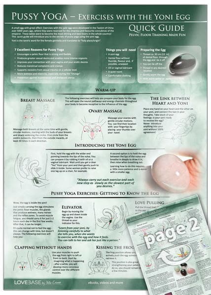 Pussy Yoga - Quick Reference