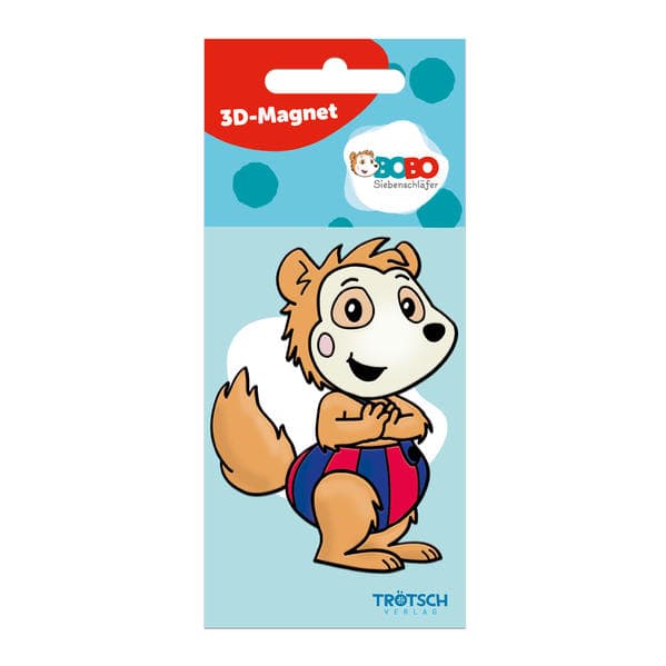 Trötsch Bobo Siebenschläfer 3D-Magnet