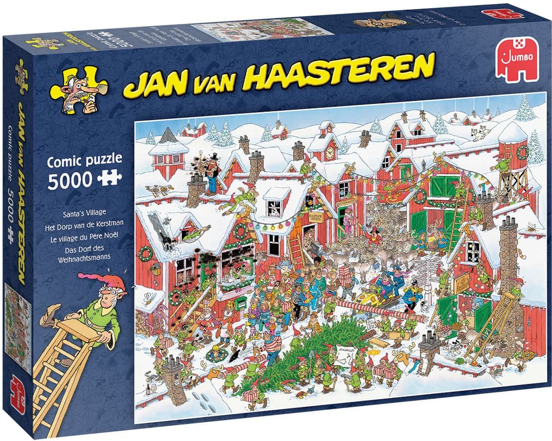 Jan van Haasteren - Santa's village - 5000 Teile