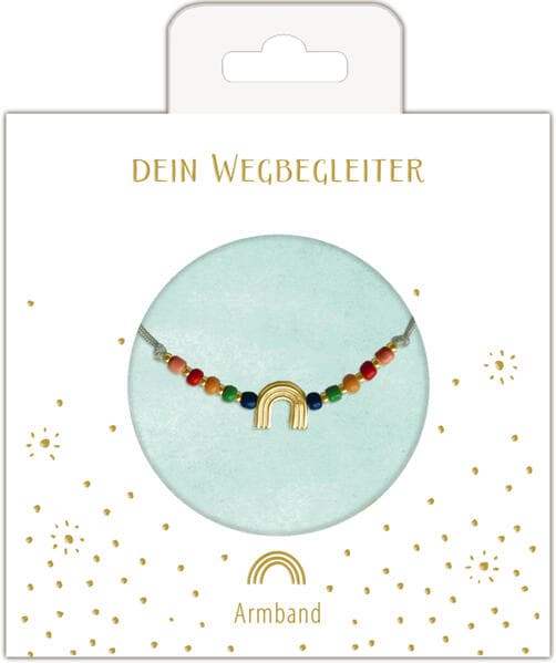 Armband - Armband mit Regenbogenanhänger