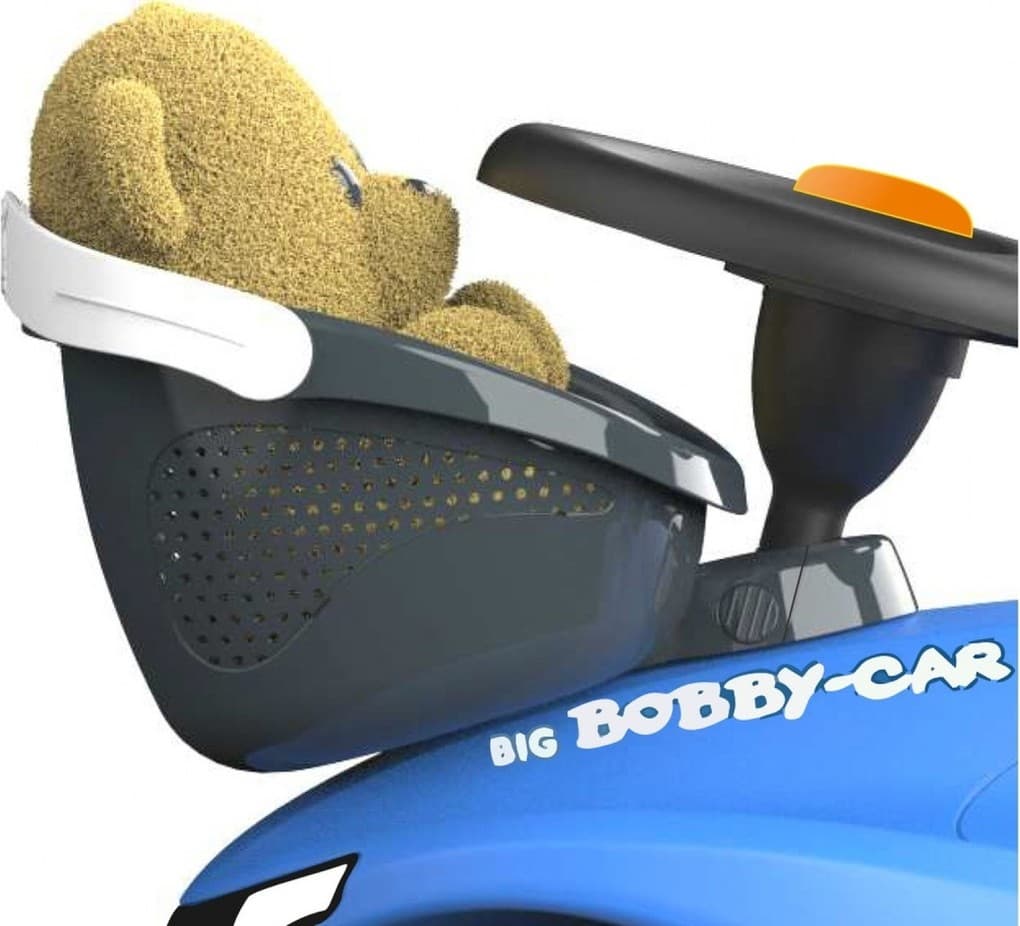 BIG 800056499 - Bobby Car Transportkorb (passend für Classic, Neo, Next)