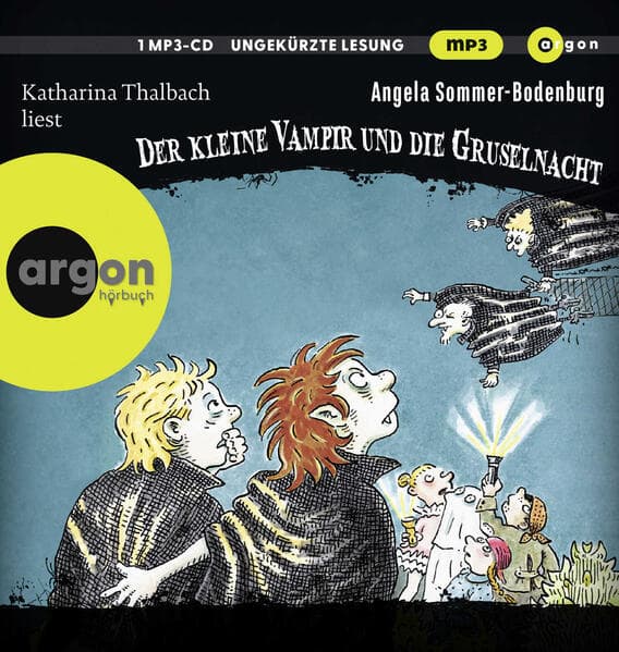 Der kleine Vampir und die Gruselnacht, 1 Audio-CD, 1 MP3