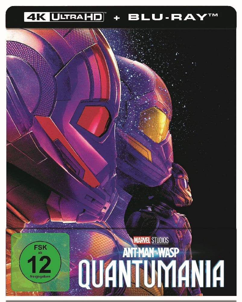 Ant-Man and the Wasp: Quantumania, 1 4K UHD-Blu-ray + 1 Blu-ray (Steelbook)