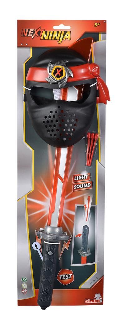 Next Ninja Schwert und Maske, rot