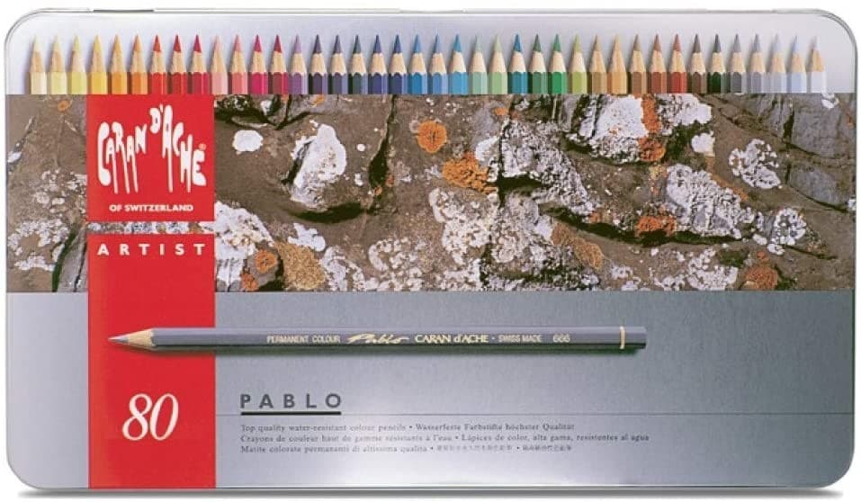 Caran d'Ache Buntstifte Artist Pablo 80er Set