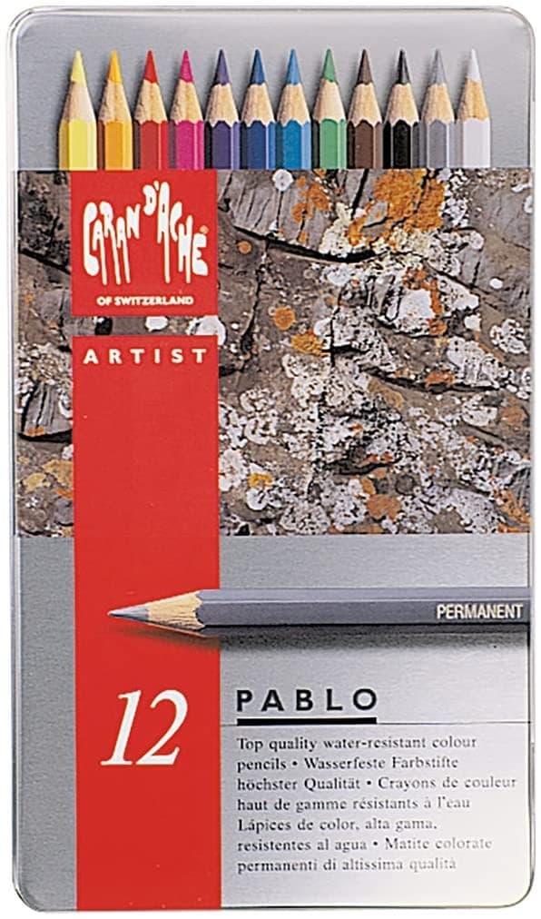 Caran d'Ache Buntstifte Artist PABLO 12er Set