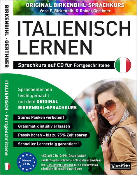 Italienisch lernen für Fortgeschrittene 1+2 (ORIGINAL BIRKENBIHL)