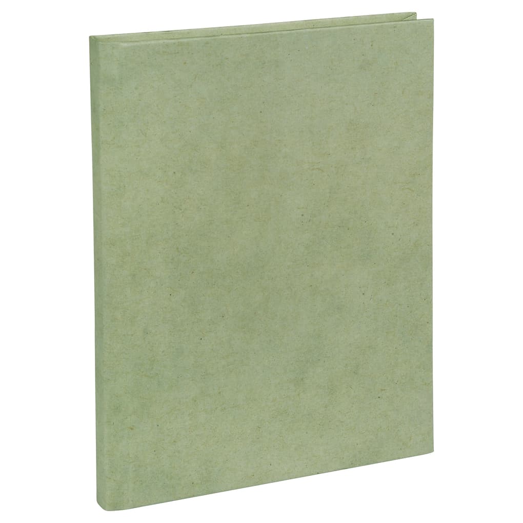 Notizbuch A5 Hanf-Papeterie Smoke Green