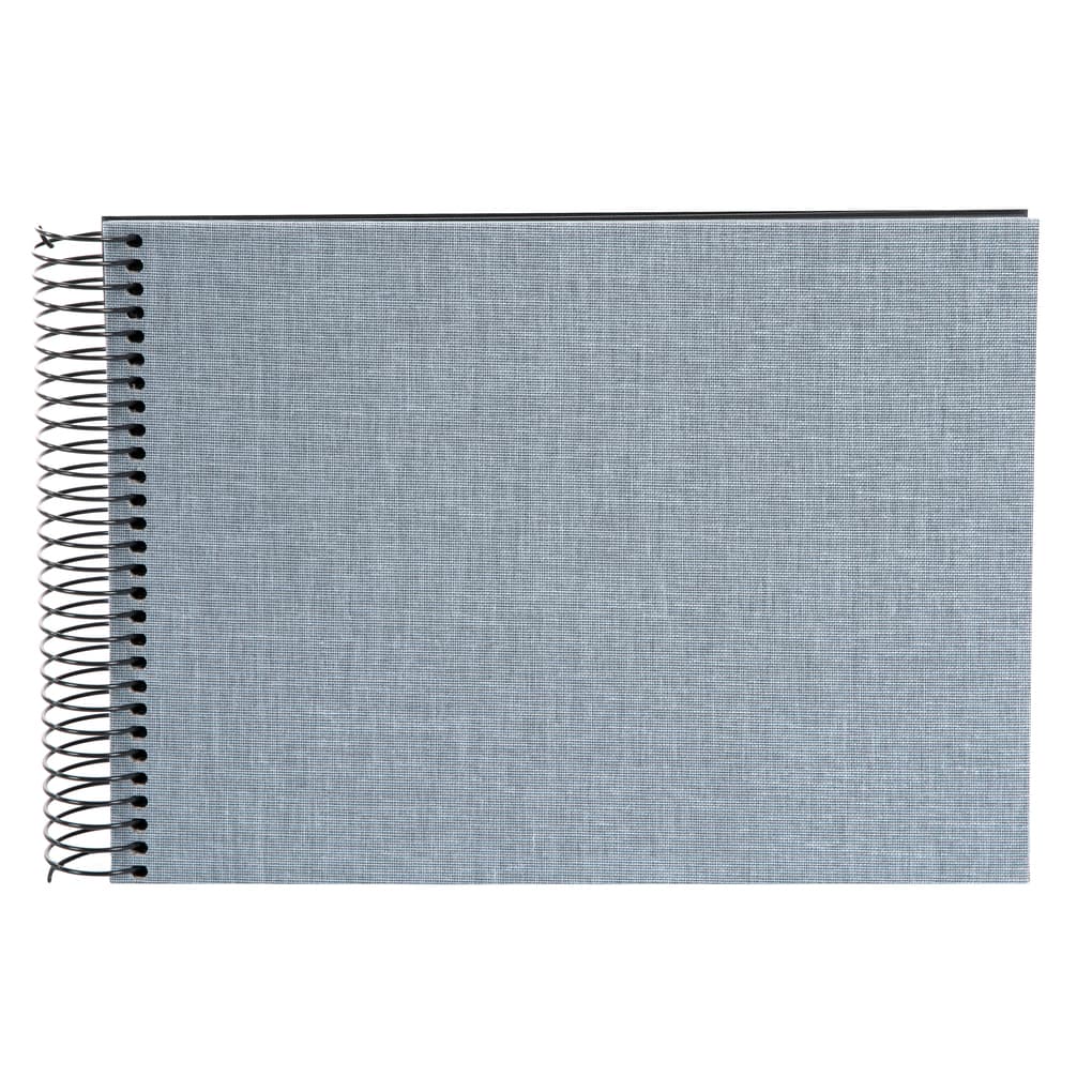 Spiralalbum Summertime blau-grau 24x17 cm