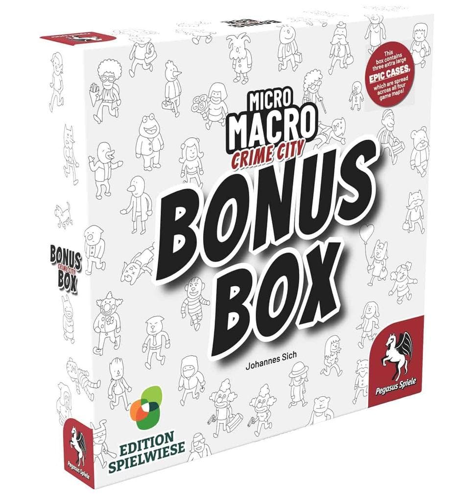 MicroMacro: Crime City - Bonus Box (Edition Spielwiese) (English Edition)