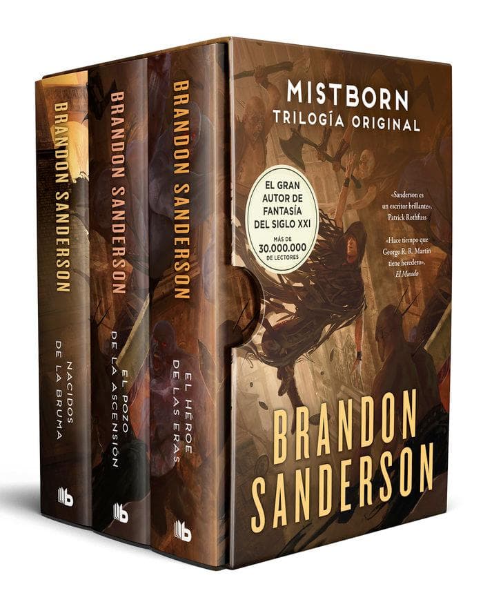 Estuche Trilogía Nacidos de la Bruma (Mistborn)