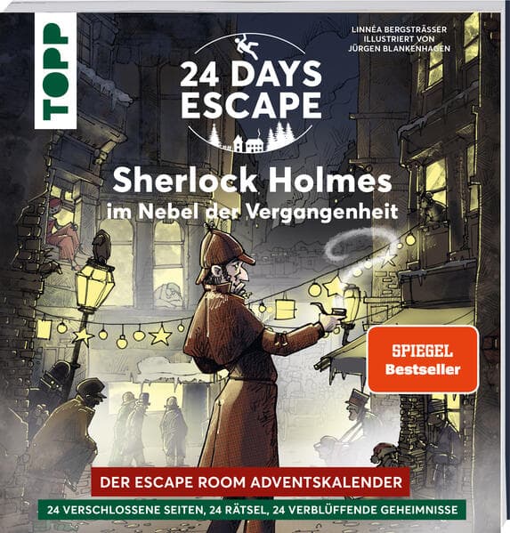 24 DAYS ESCAPE - Der Escape Room Adventskalender: Sherlock Holmes im Nebel der Vergangenheit