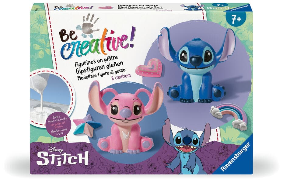 BeCreative Maxi Disney Stitch - Bastelset Gipsgießen
