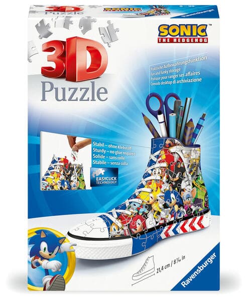 3D Puzzle Sneaker Sonic the Hedgehog