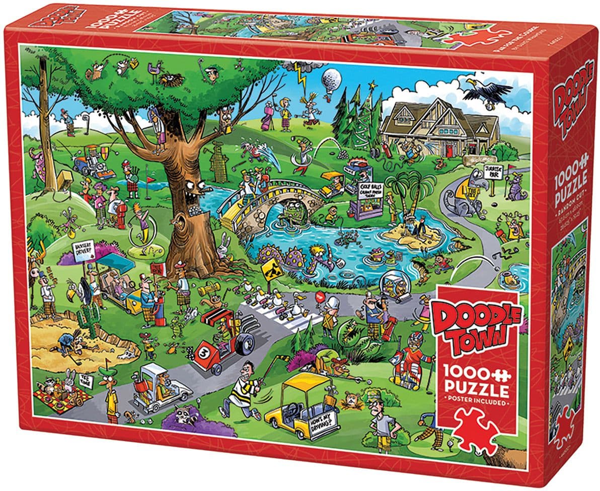 Verrückter Golfplatz 1000 Teile