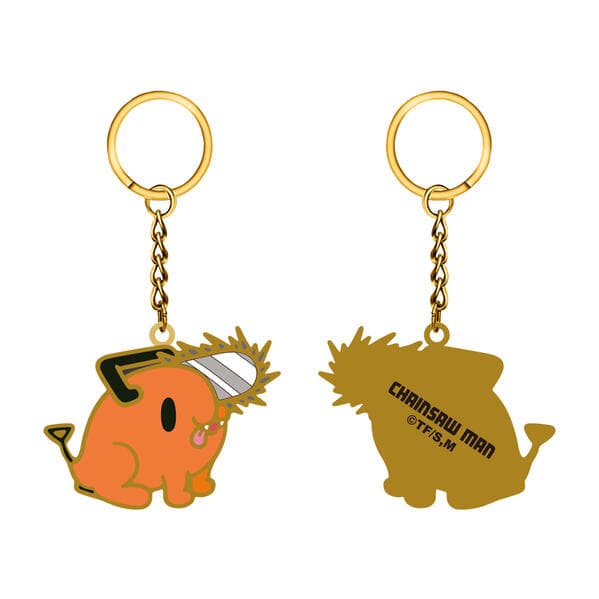 Chainsaw Man - Emaille Metal Keychain