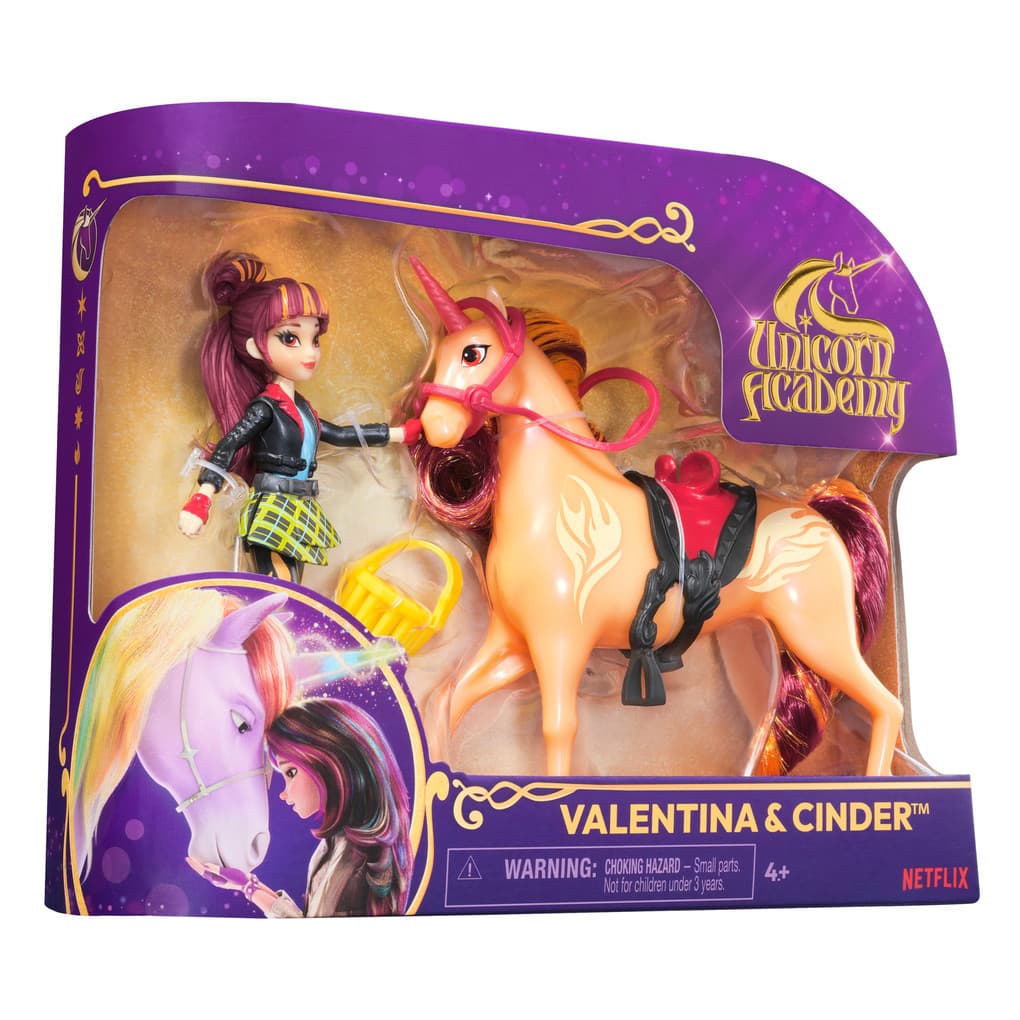 Spin Master - Unicorn Academy - Valentina und Einhorn Cinder Set