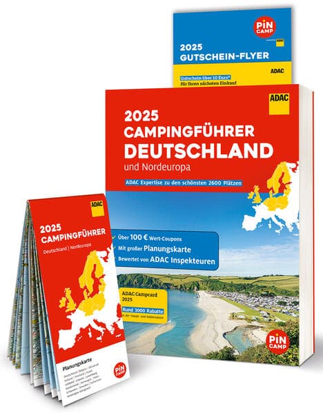 ADAC Campingführer Deutschland/Nordeuropa 2025