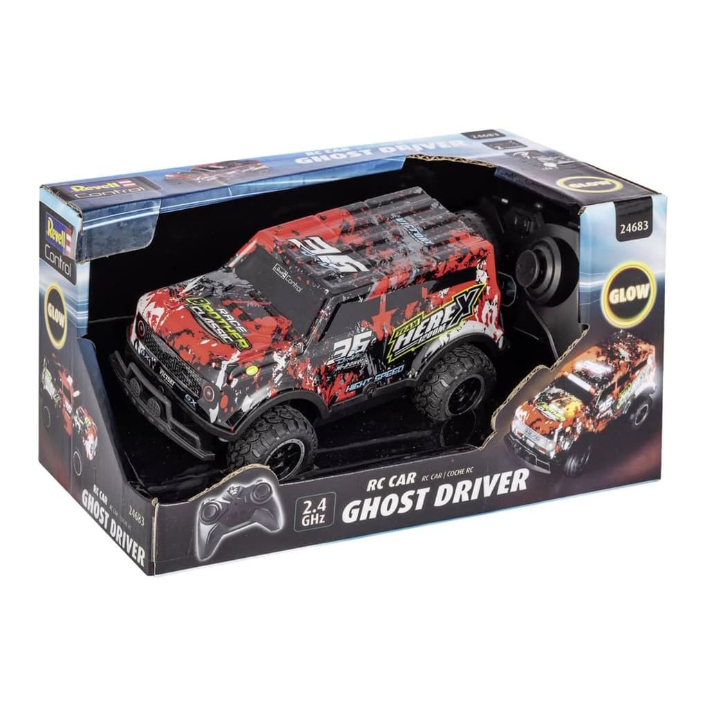 Revell Control - RC Car Ghost Driver, rot