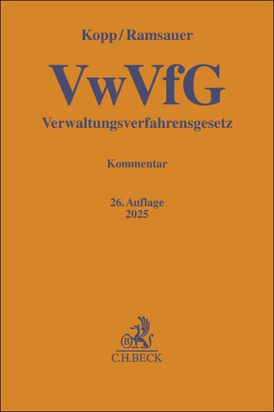 Verwaltungsverfahrensgesetz. VwVfG