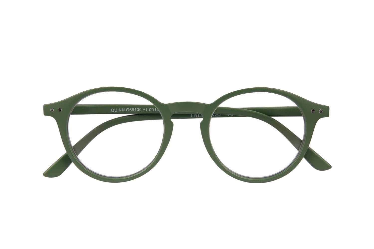 Lesebrille QUINN, grün, +1.00 dpt