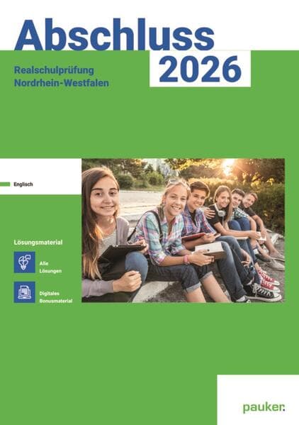 Abschluss 2026 - MSA Realschule NRW - Lösungsband - Englisch