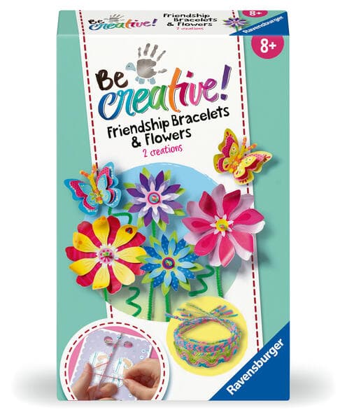 BeCreative Mini - Freundschaftsbändchen & Blumen