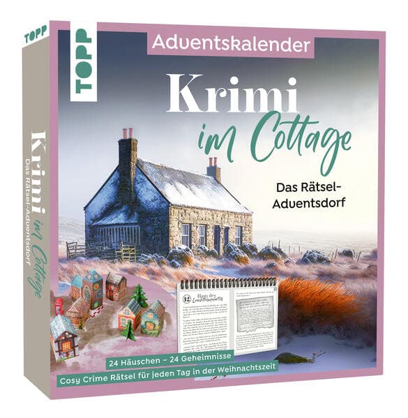 Krimi im Cottage - Das Rätsel-Weihnachtsdorf - Adventskalender