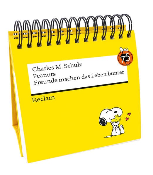 Peanuts. Freunde machen das Leben bunter (Tischaufsteller)