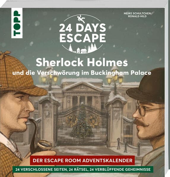 24 DAYS ESCAPE - Der Escape Room Adventskalender: Sherlock Holmes und die Verschwörung im Buckingham Palace
