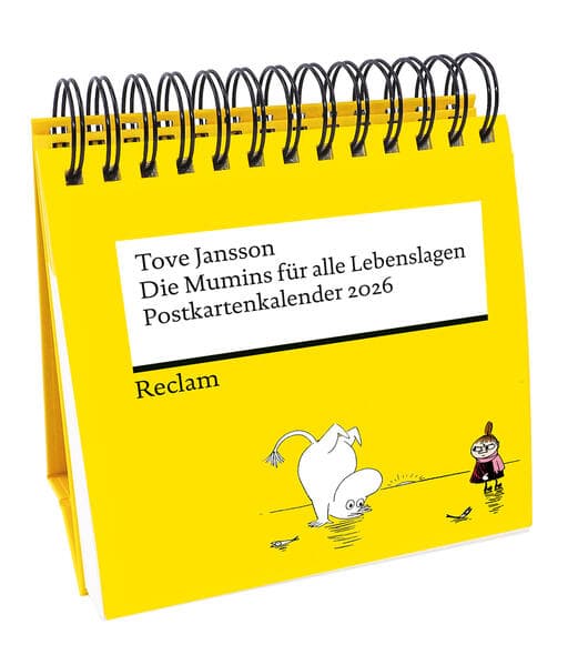 Die Mumins für alle Lebenslagen. Postkartenkalender 2026