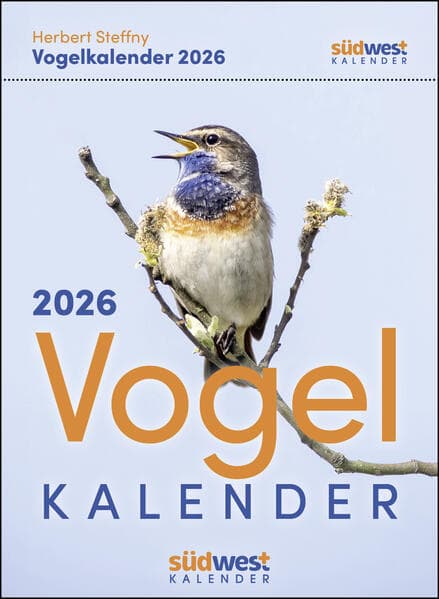 Vogelkalender 2026 - Tagesabreißkalender zum Aufstellen oder Aufhängen