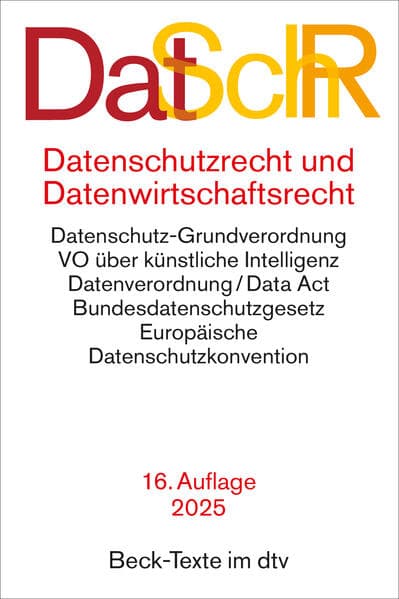 Datenschutzrecht und Datenwirtschaftsrecht. DatSchR