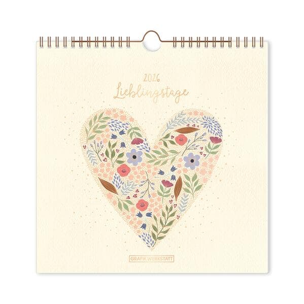 Lieblingstage-Kalender 2026