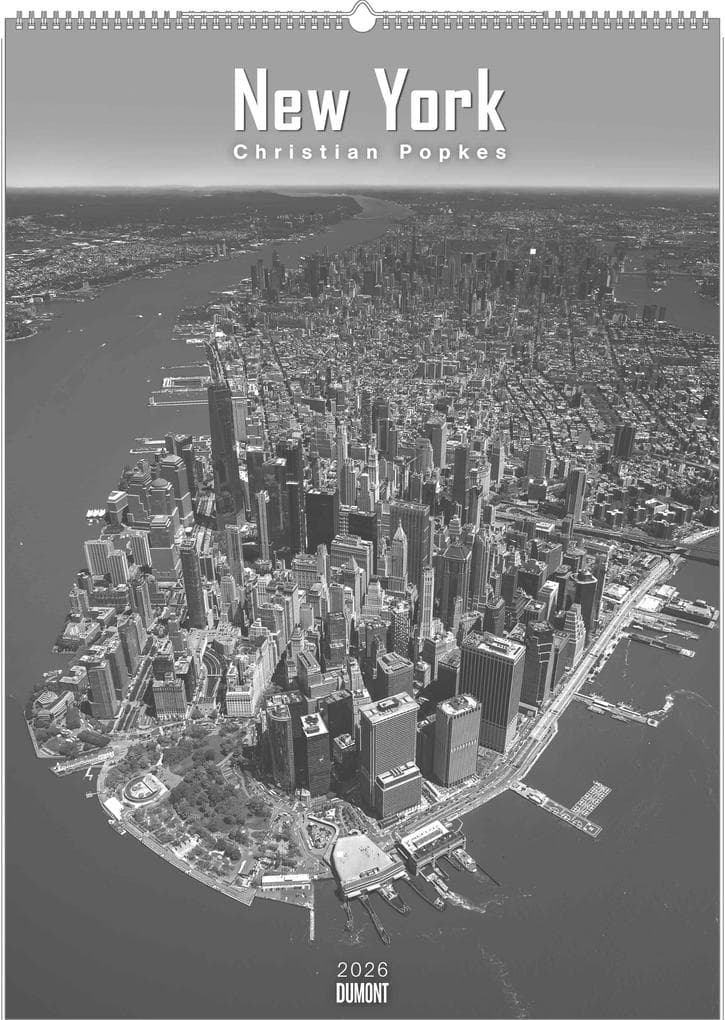 New York 2026 - Foto-Kalender - Poster-Kalender - 50x70 - Stadt - City