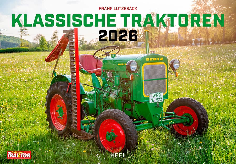 Klassische Traktoren Kalender 2026