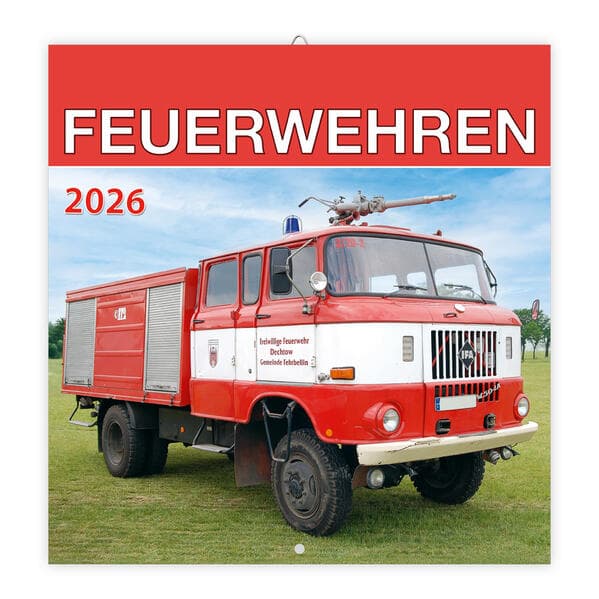 Trötsch Broschürenkalender Feuerwehren 2026