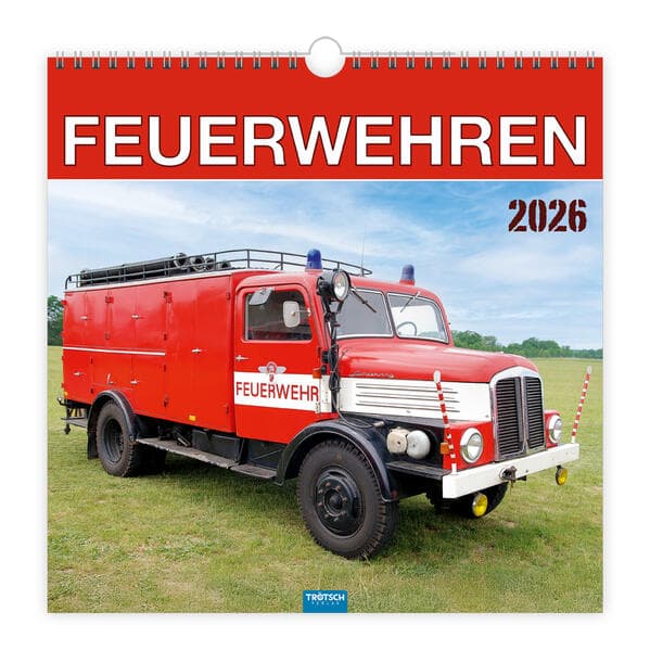 Trötsch Technikkalender Feuerwehren 2026