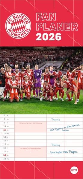 FC Bayern München Fanplaner 2026