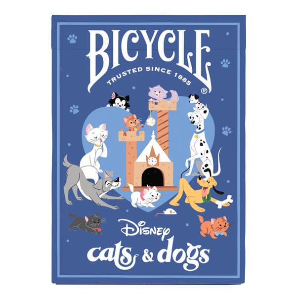 Bicycle Disney Cats and Dogs (Designer Spielkarten, Poker, Skat...)