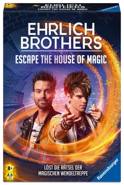 Ehrlich Brothers - Escape the House of Magic - Gesellschaftsspiel & Brettspiel ab 8 Jahre