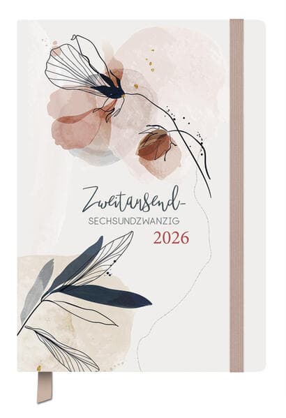 Terminkalender Classic Timer Blütenzauber 2026